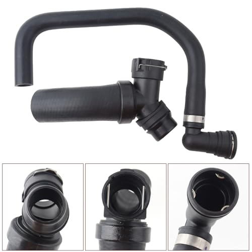 MUCO New Upper Radiator Hose Y-Connector Lower Degaus 3Pcs DR3Z-8566-A Compatible with Ford F-150 5.0L 2011 2012 2013 2014 2015 2016 2017 2018 2019 2020 Replace DR3Z-8566-A CL3Z-8260-A BL3Z-8C350-A - Image 3