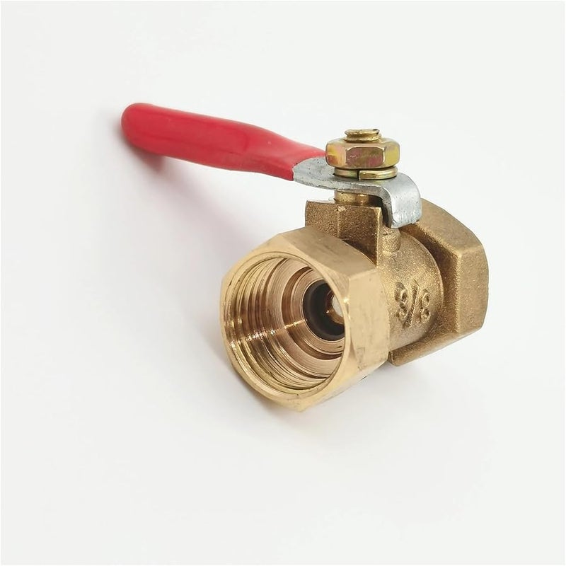 Brass Ball Valve Globe 1 2 Internal Threaded Copper Pipe Joint Part - Image 2
