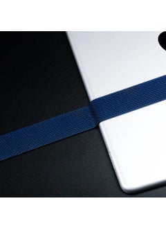 Robotekno Apple Watch Metal Band Milanese Strap Magnetic iWatch Compatible Milanese Series 1 | 2 | 3 | 4 | 5 - 42mm/44mm - Blue  - Image 2