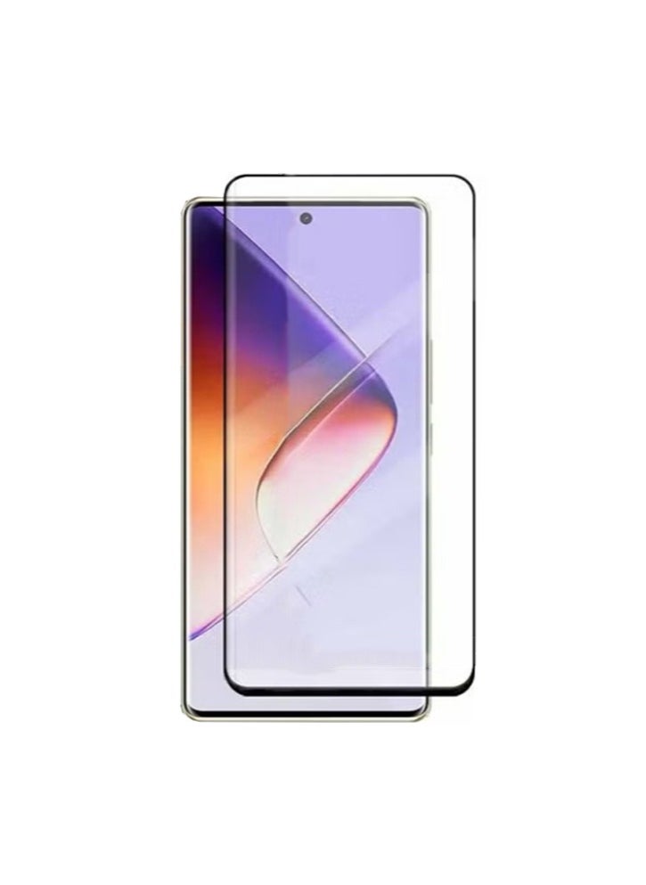 Generic - 2 in 1 Infinix Zero 40 5G Phone Case Cover & Screen Protector - Shockproof Clear Slim TPU Protective Phone Cover & Full Coverage Delicate Touch Tempered Glass Screen Protector for Infinix Zero 40 5G Clear - Image 1