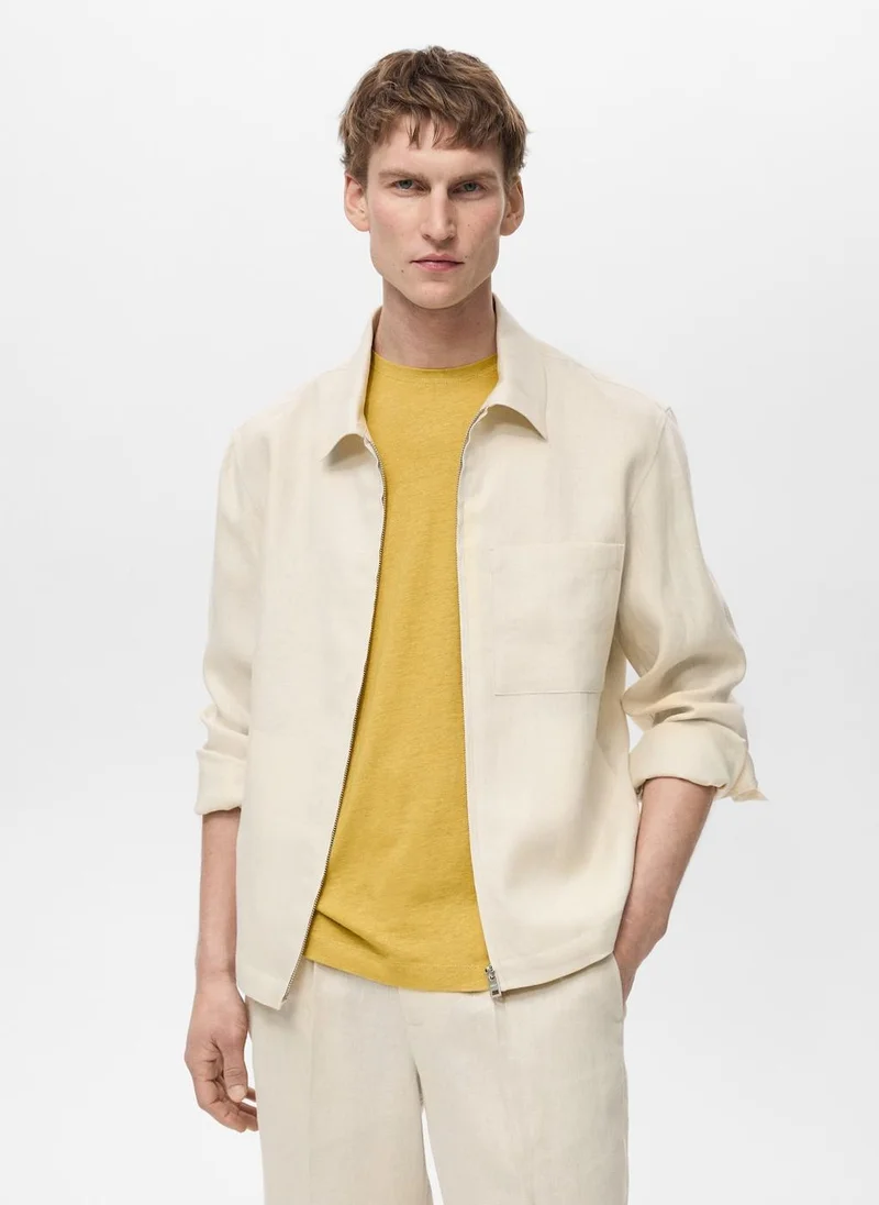 Mango Man Essential Zip Jackets