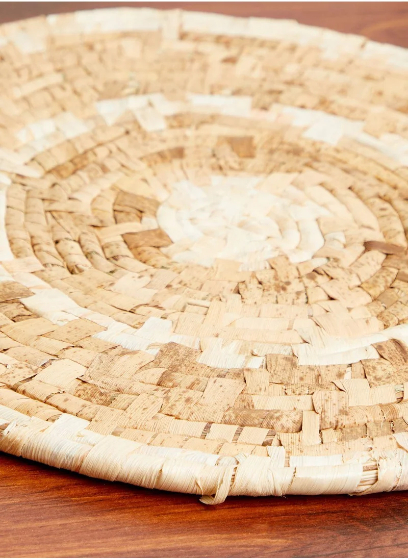 Ayra White Triangle Placemat