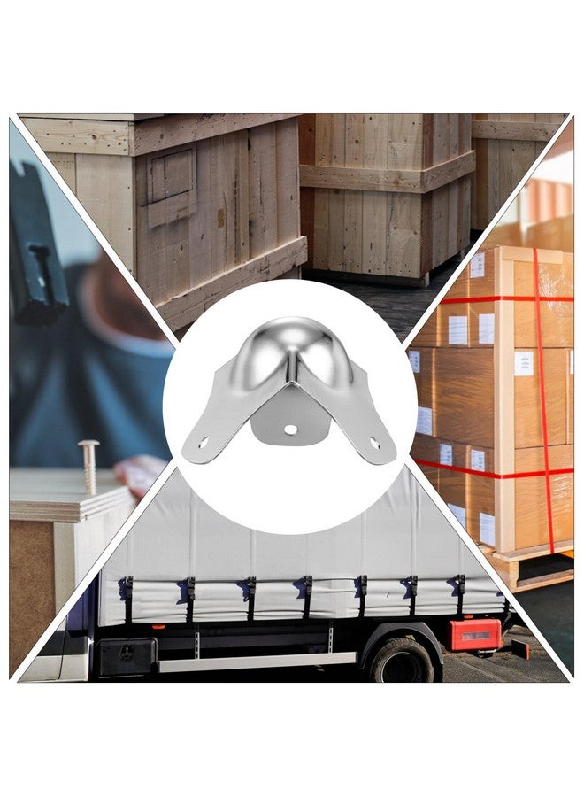 ERINGOGO 8pcs Ball Corner Protectors for Flight Cabinets Durable Edge Protectors to Prevent Scratches and Impacts Easy Installation for Flight Storage Cases and Furniture - Image 4