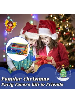 HOWAF 12Pcs Christmas Nativity Coloring Books With 12 Paint Pens,Religious Christmas Coloring Page For Xmas Holiday Kids Favors,Christian Bible Jesus Nativity Drawing Book For Christmas Activities  - Image 2