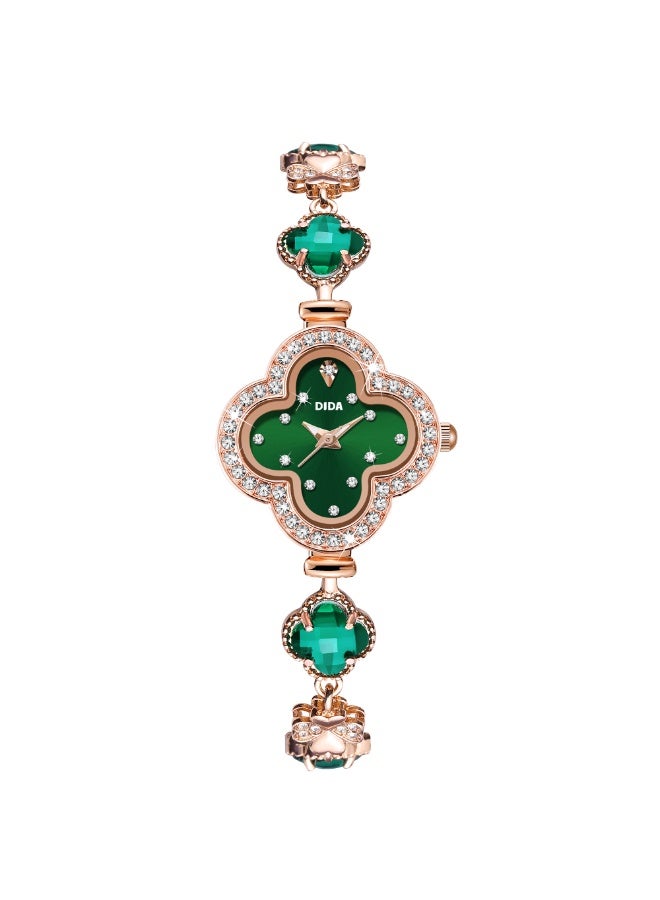 DIDA Women's Alloy Waterproof Watch C085 Green - Image 1