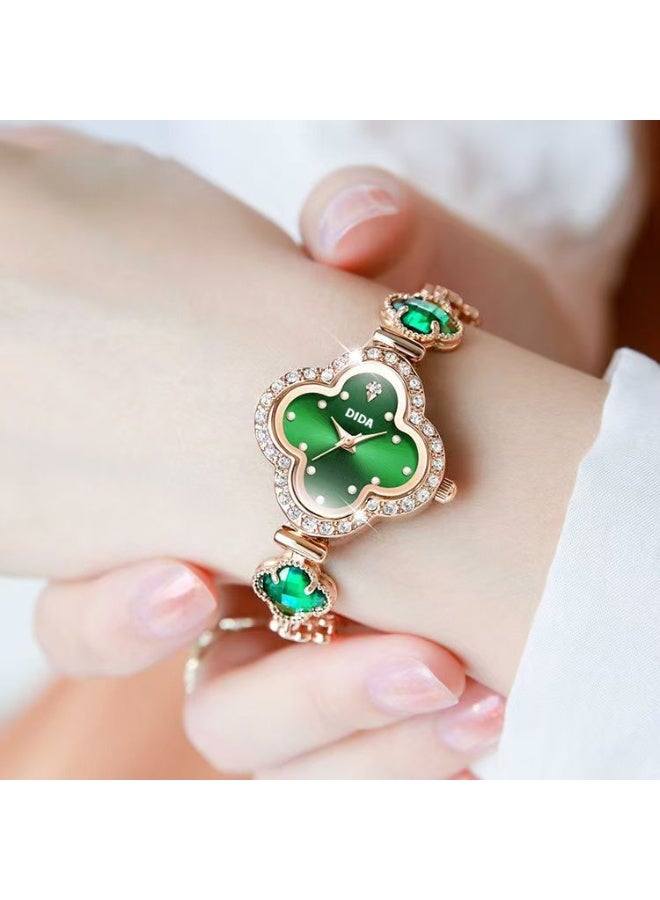 DIDA Women's Alloy Waterproof Watch C085 Green - Image 2