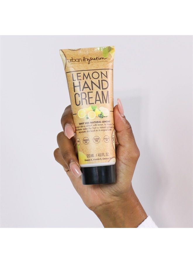 Urban Hydration Lemon Hand Cream, 4 OZ - Image 3