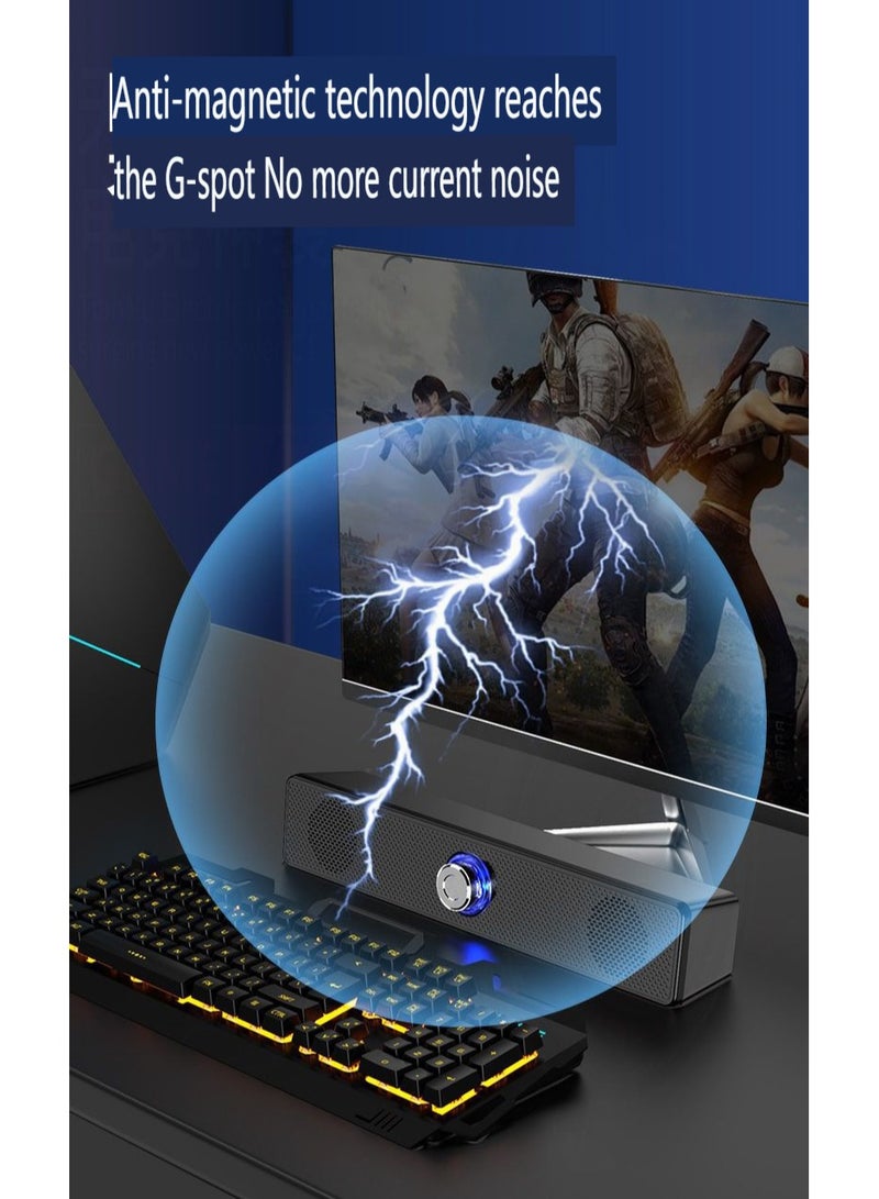 USB wired bluetooth speaker home desktop desktop double speaker computer audio - Image 5