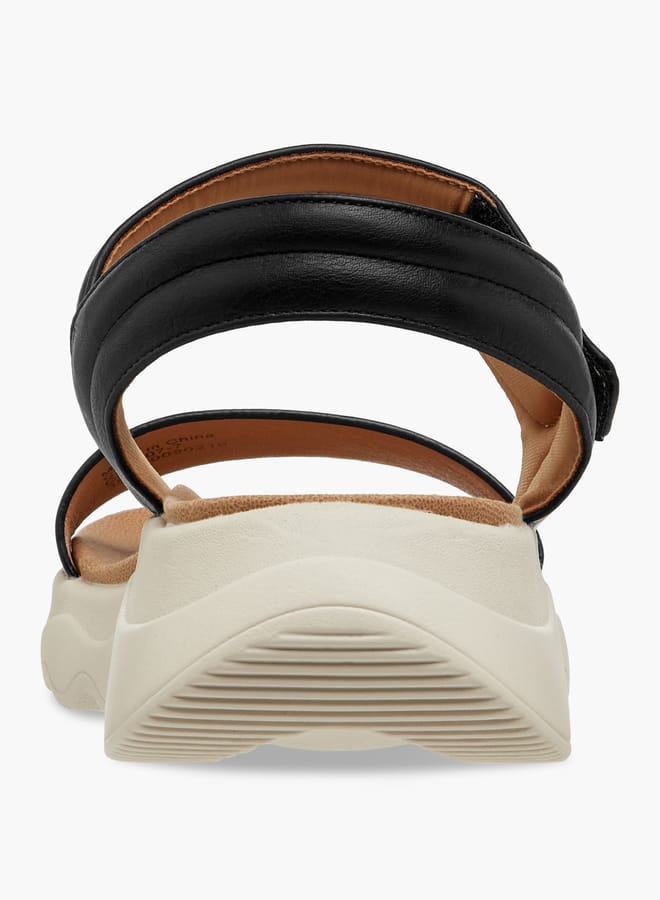 Le Confort Women Solid Sandals with Hook and Loop Closure - Image 5