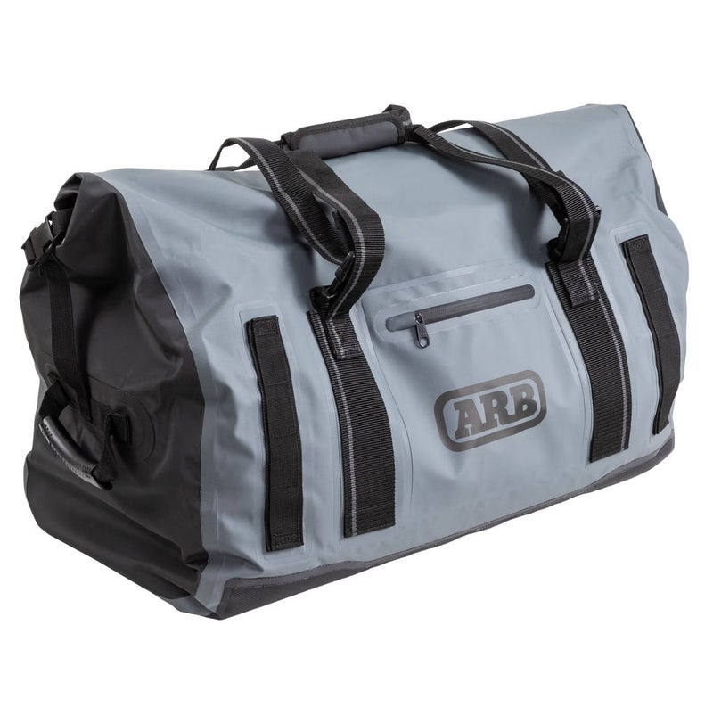 ARB Cargo Gear Stormproof Bag Medium Grey 70L – 10100505, Waterproof Dustproof Outdoor Camping & Vehicle Roof Rack Storage Duffel Bag with Heat-Sealed Seams, PVC Anti-Slip Base - Image 1