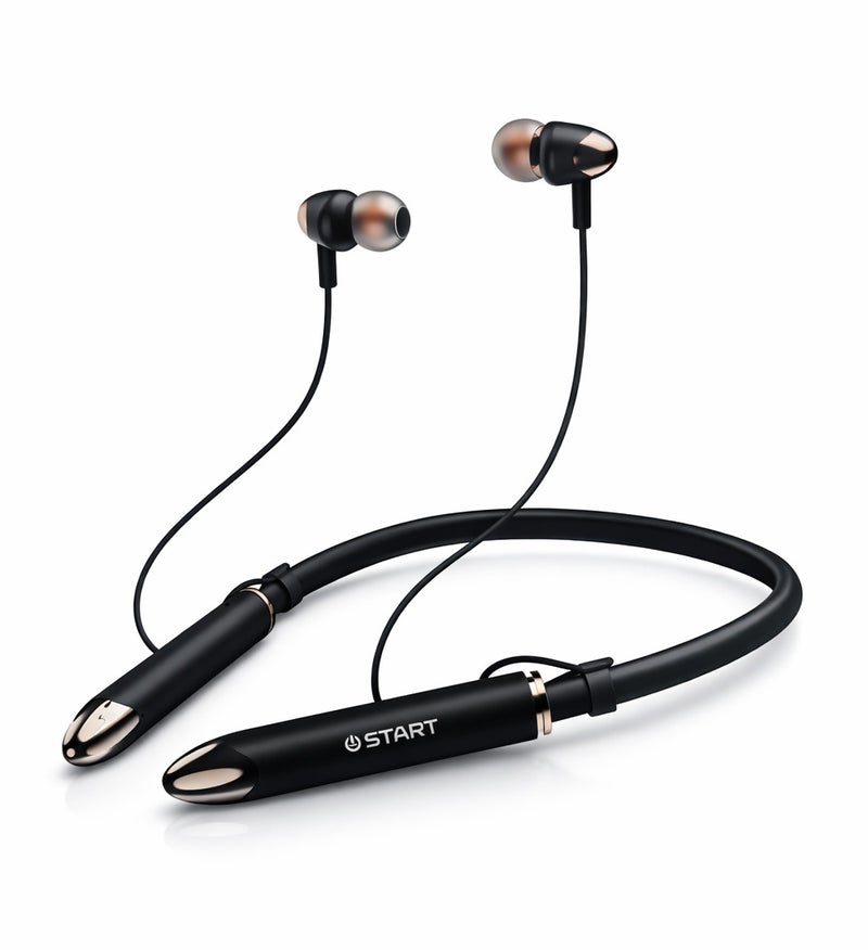 ستارت سماعة بلوتوث رقبة START ST-105 Extra Bass – صوت نقي، عزل ضوضاء، ميكروفون للمكالمات - Image 1