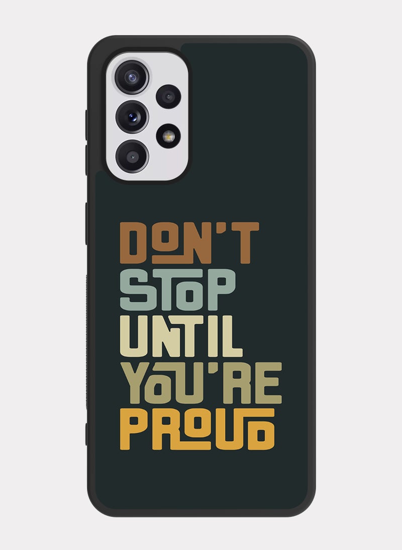 PXLAAT Samsung Galaxy A52 case cover English Quote - Image 1