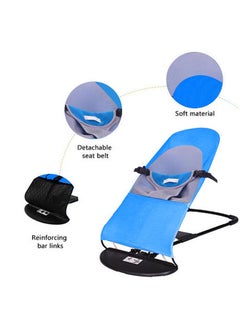 XiuWoo Adjustable Metal Folding Multi-Function Baby Balance Chair, Rocking Bouncer Chair, Sleeping Bed, Swing Crib Cradle  - Image 2