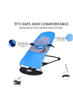 XiuWoo Adjustable Metal Folding Multi-Function Baby Balance Chair, Rocking Bouncer Chair, Sleeping Bed, Swing Crib Cradle  - Image 3