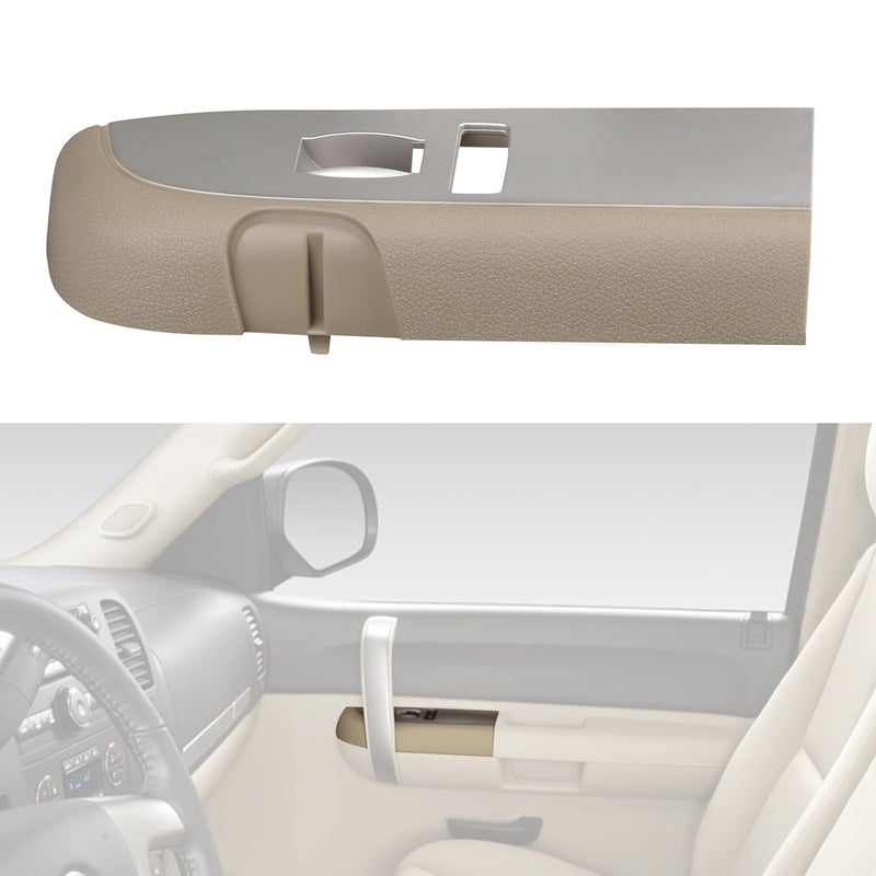 omoZone Window Switch Bezel Cover for Chevy Silverado & GMC Sierra - Image 4