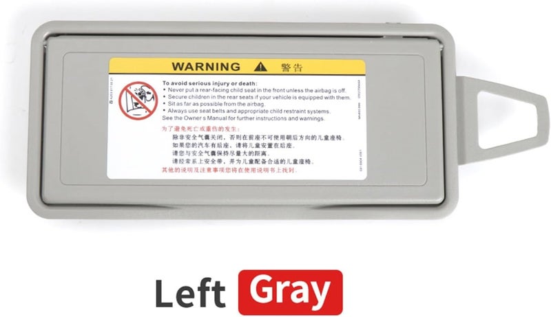 DEMULAX Sun Visor Vanity Mirror Cover for Mercedes-Benz - Image 2