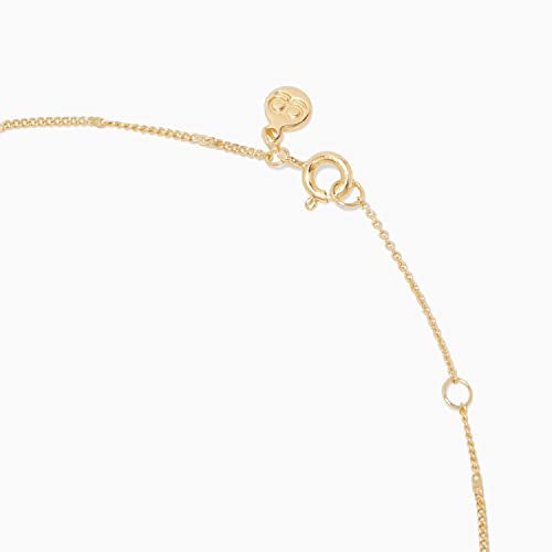 gorjana - Sunset Coin Necklace 17 1/8" - 18k Gold Plated Brass - Unique Sunset Design - Spring Ring Closure - Versatile Layering Piece - Daily Elegance - Image 2