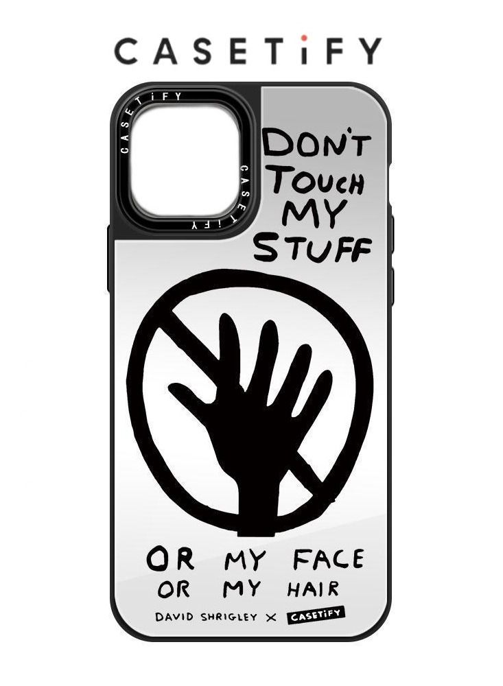 Casetify iPhone 14 Pro Max Protective Case Cover (Don't Touch My Stuff) - Image 1