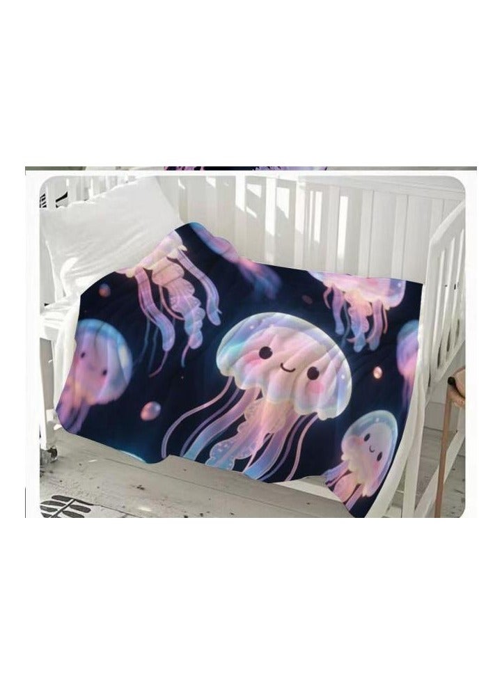 عام بطانية رقيقة من الفانيلا (دافئة ومريحة، ومناسبة للنوم واستخدام الألعاب وإزالة الغبار ومقاومة للرمل) 150 سم * 200 سم - 281 - Image 1