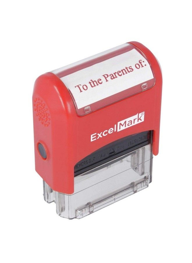 ExcelMark Selfinking Rubber Teacher Grading Stamp To The Parents Of  - Image 2