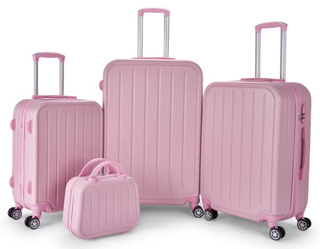 LIMRA Travel bags from limra 4-piece set Pink - Image 1