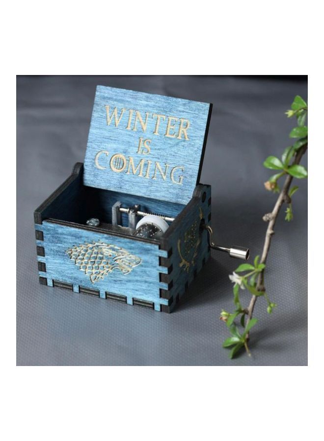 نيبمينينت صندوق موسيقى خشبي يصدر نغمة "Winter Is Coming" من مسلسل "Game Of Thrones" - Image 3