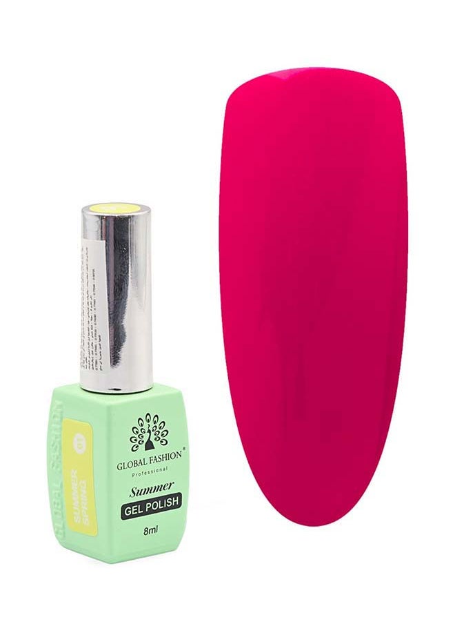 GLOBAL FASHION Gel Polish Summer Spring 8Ml (21)  - Image 1