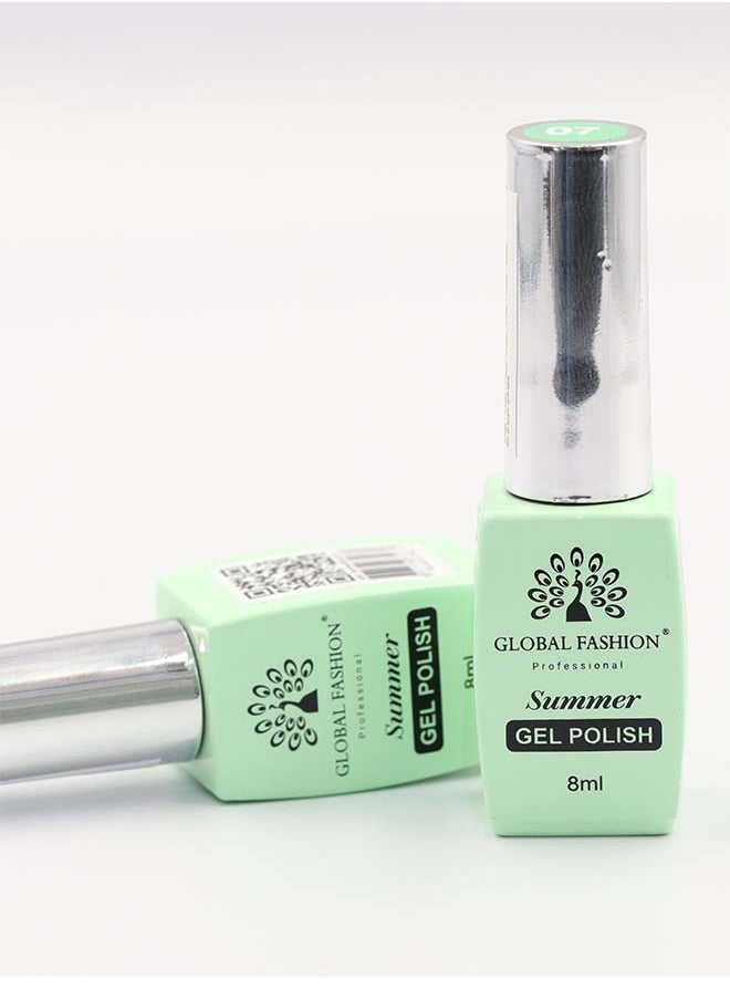 GLOBAL FASHION Gel Polish Summer Spring 8Ml (21)  - Image 5