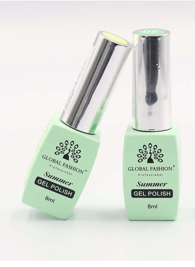 GLOBAL FASHION - Gel Polish Summer Spring 8Ml (21) - Image 1