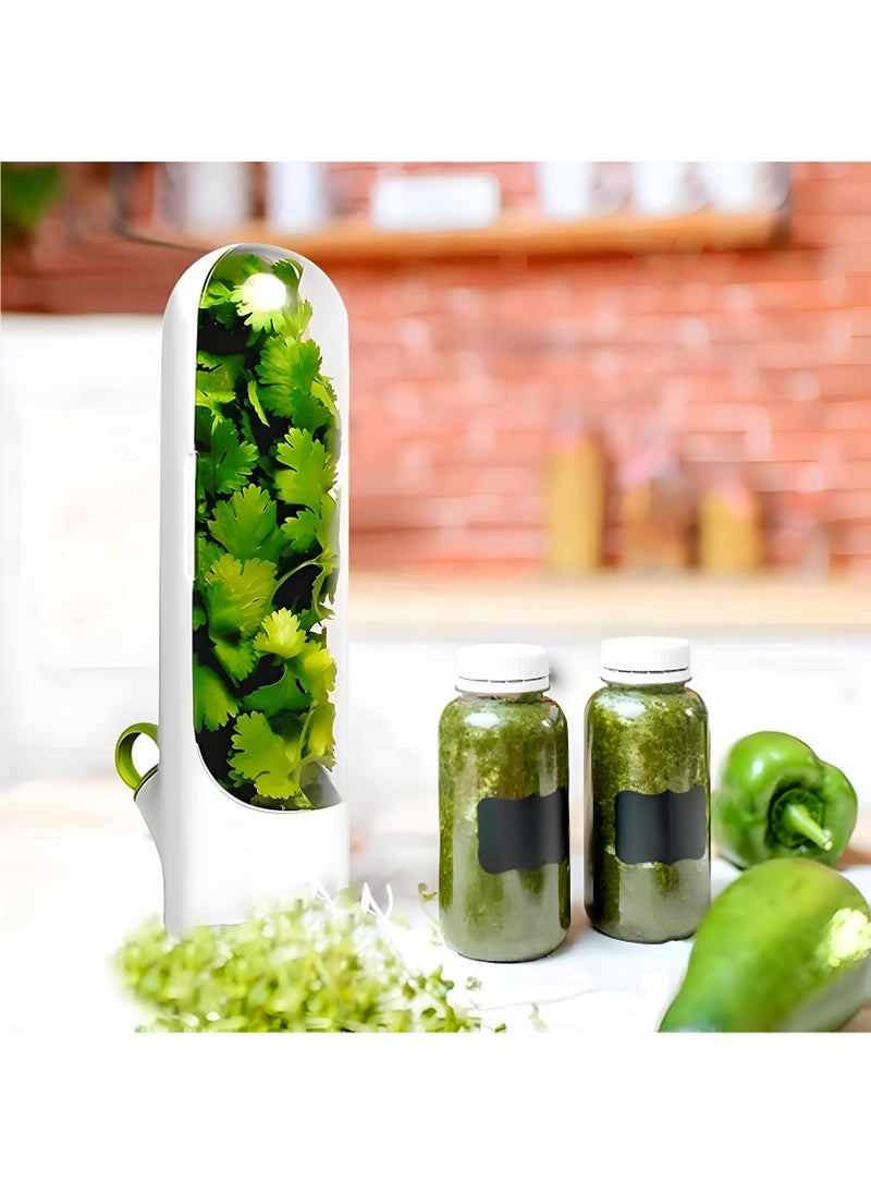 Generic - Innovative Fresh Herb Container For Refrigerator Use - Guarantees Ongoing Growth, A Creative Way To Store And Preserve Herbs Such As Coriander, Parsley, And Anise, Maintaining Freshness Of Vegetables - Image 1