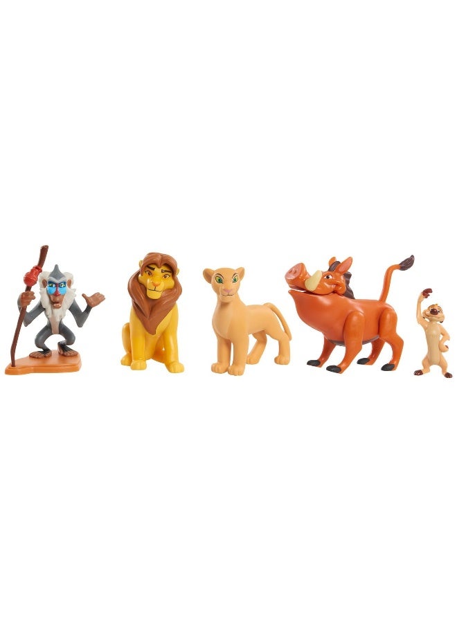 Disney مجموعة تماثيل قابلة للجمع من ديزني الأسد الملك (8 سم، مجموعة من 5) - Image 2
