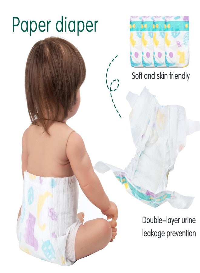 Pedolltree Reborn Baby Dolls Clothes Girl Purple Flower Outfit Accessories 12 Pcs for 17-22 Inches Reborn Doll Newborn Girl with Purple Unicorn Backpack - Image 5