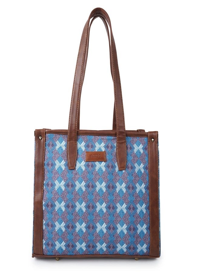 Fargo Canvas Laptop Handbag for Women - Stylish & Durable Tote Bag, Fits 15-Inch Laptops (Multicolor 3) - Image 1