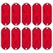 Yinaolan 10 Pack 45 Inch Red Screw on Reflectors DOT SAE Approval Road Safety Fence Gate Posts Rear Reflectors for Mailboxes Driveway Trailer Caravan Tunnels Truck Tractor Boat Lorry Motorcycle - Image 2