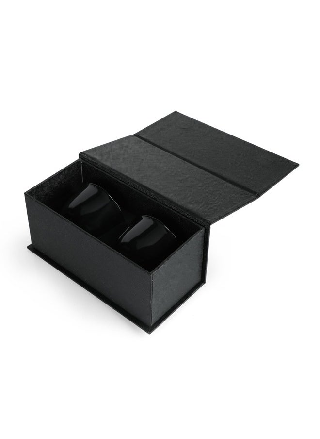 Hans Larsen GAHWA - Gift Set of 2 Premium Arabic Coffee Cups - Black  - Image 1