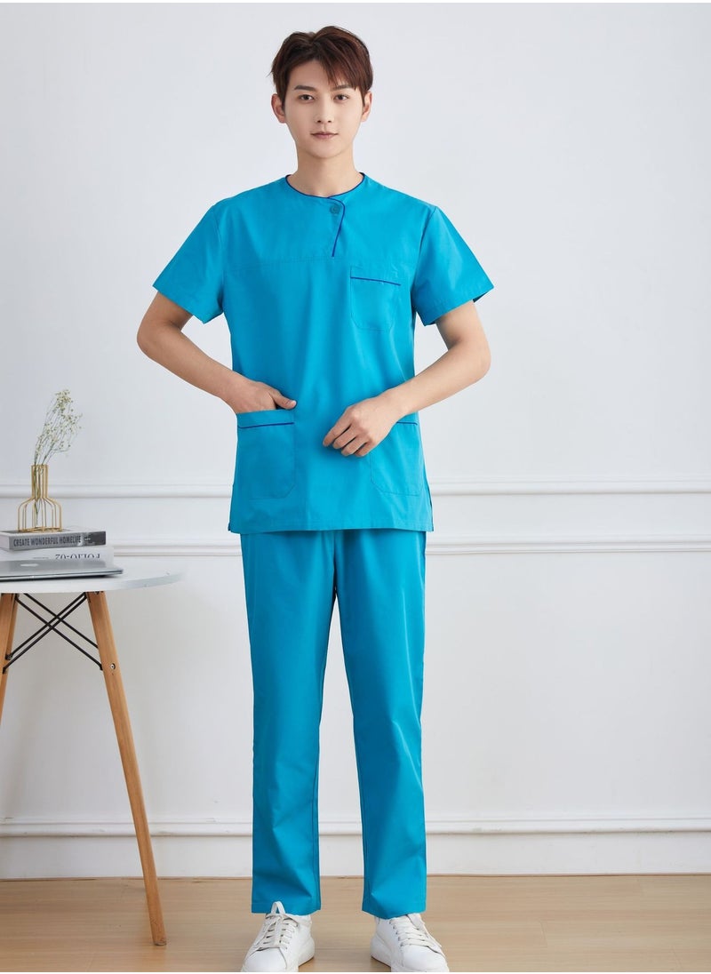 KUYING New Nurse Uniform Split Set Medical Work Uniform  - Image 1