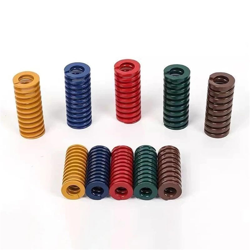 Die Spring 4PCS Mould Die Spring Spiral Stamping Compression Springs Outer Diameter20mm Inner10mm Length20-200mm(20x10x175mm,Blue) - Image 4