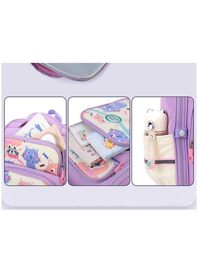 CityRiya-Long - Rolling Backpack Travel Trolly BookBag School Wheeled Backpack for Boys Girls Kids Luggage School Bag with Wheels Trolley Backpack - Image 1