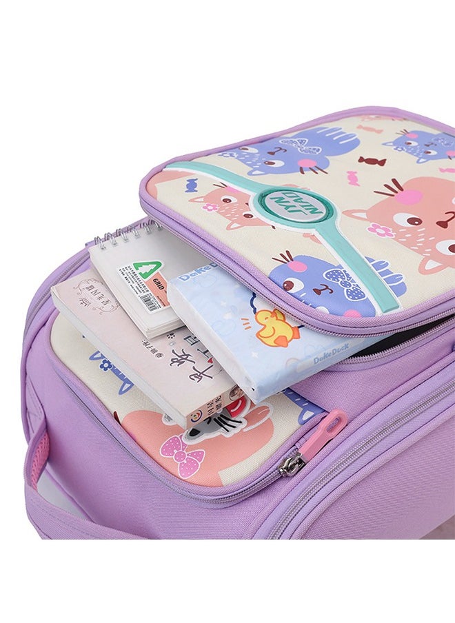 CityRiya-Long - Rolling Backpack Travel Trolly BookBag School Wheeled Backpack for Boys Girls Kids Luggage School Bag with Wheels Trolley Backpack - Image 1