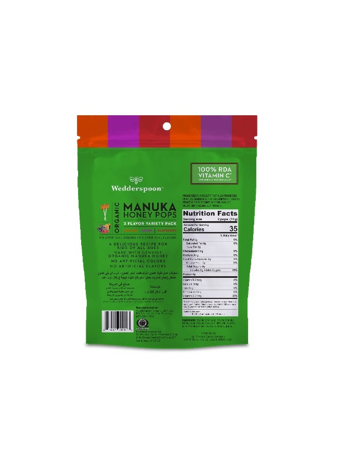 ويدرسبون مصاصة بعسل المانوكا بطعم3 نكهات 24 قطعة - view 2