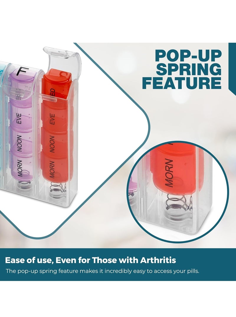 منظم حبوب أدراج منبثقة أسبوعي - Image 5