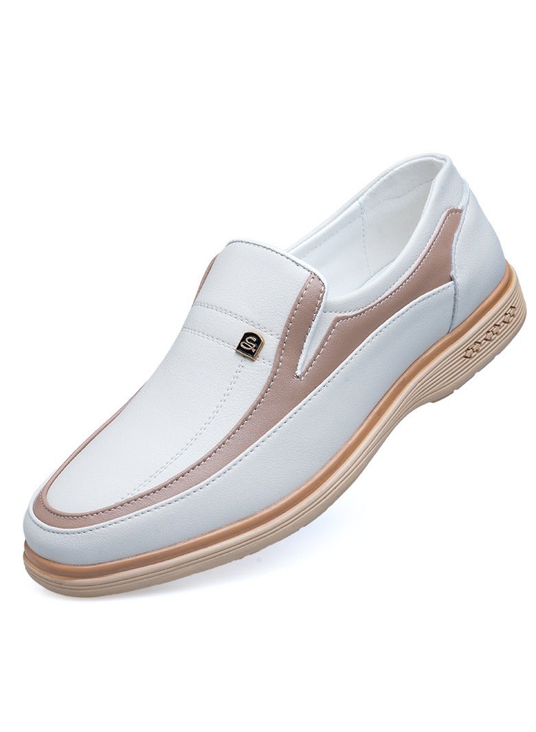 Shougu Versatile Retro Casual Leather Shoes  - Image 1