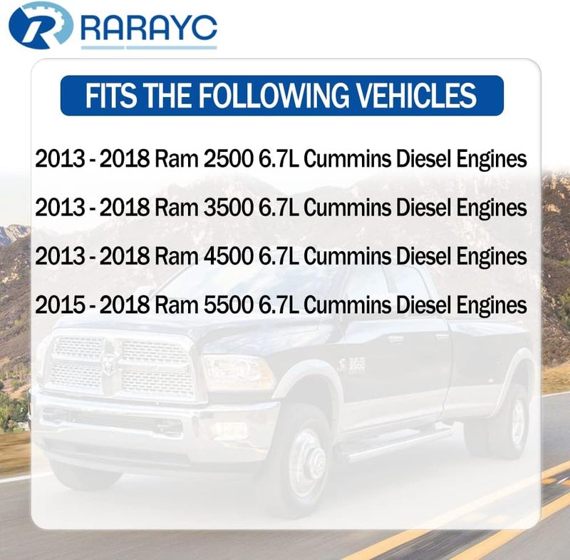 RARAYC مجموعة فلاتر الوقود وفاصل الماء RARAYC لمحركات 6.7L Cummins ديزل - بديل لطرازات Dodge Ram 2500 3500 4500 5500 من 2013-2018 - Image 2