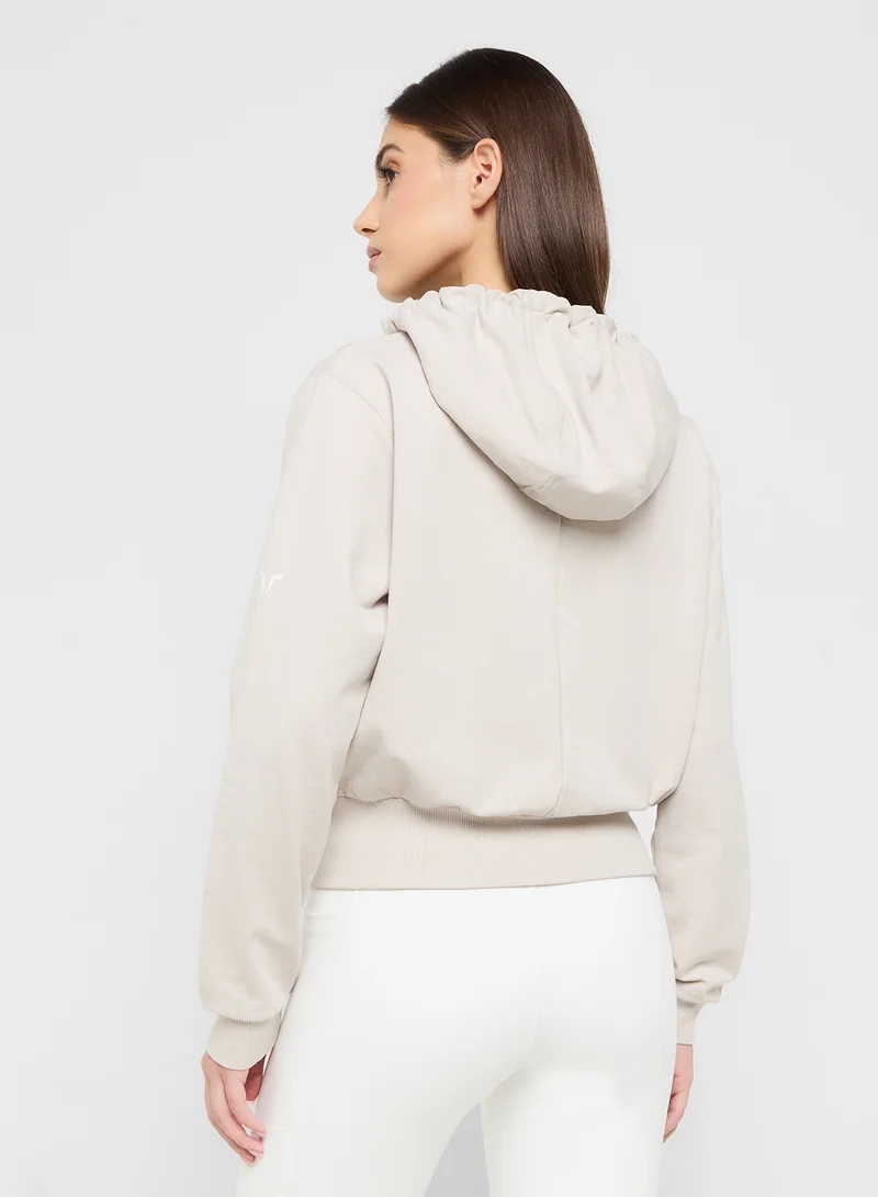 سكوات وولف Cropped Sweat Hoodie