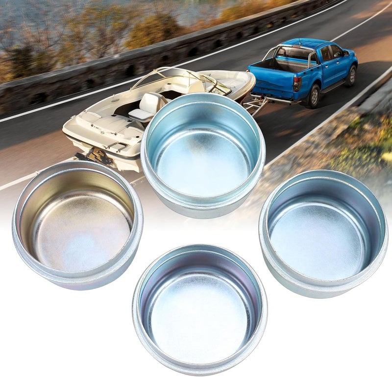 4pcs 1.98in Trailer Hub Cap, 539102535 Trailer Axle Wheel Hub and Bearing Grease Cover Dust Cap, Replacement for Dexter EZ Lube 2000 to 3500 Lbs Trailers - Image 3