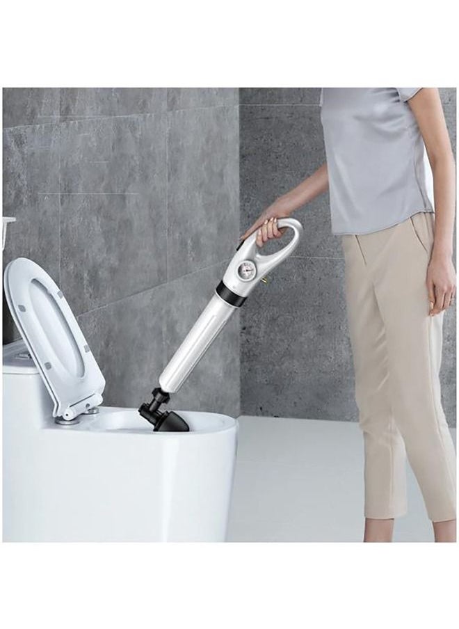 Arabest Toilet Plunger, Electric Toilet Clog Remover Drain Unblocker, High Pressure Air Drain Blaster, Cordless Powerful Pneumatic Dredge Unclogger Cleaner for Bathroom/Bathtub/Floor Drain/Sewer/Clogged Pipe  - Image 4