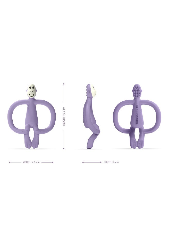 MATCHSTICK MONKEY Teether No Tail Purple - Image 3