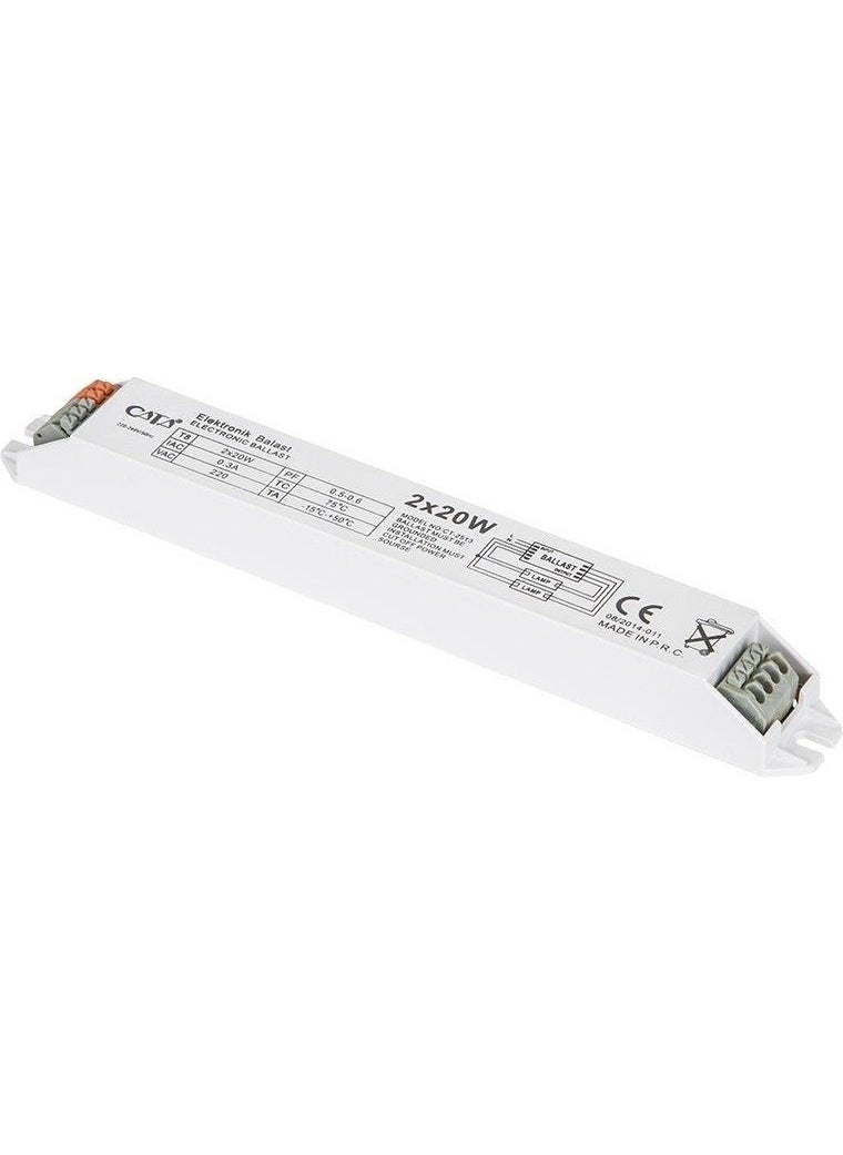 CATA Ct-2513 2x20 Electronic Ballast 