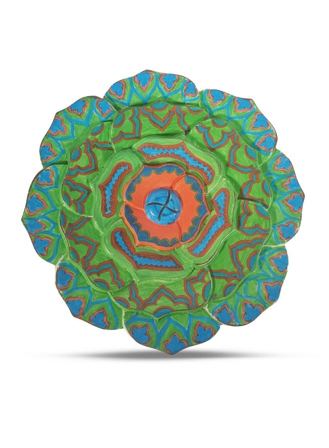 داش وتوين طبق حافة مزخرف بزهور (متوسط) - Image 2