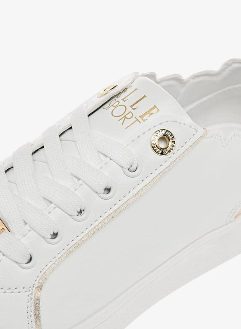 ELLE Women's Panelled Lace-Up Sneakers - Image 4